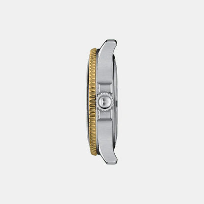 Tissot Seastar 1000 Unisex Quartz Black Dial Analog Stainless Steel Watch T1202102205100