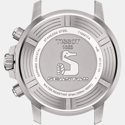 Tissot Seastar 1000 Men Quartz Blue Dial Chronograph Stainless Steel Watch T1204171104101