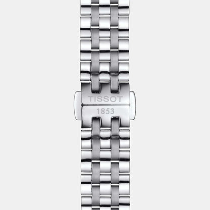 Tissot Carson Women Quartz Silver Dial Analog Stainless Steel Watch T1222101103300