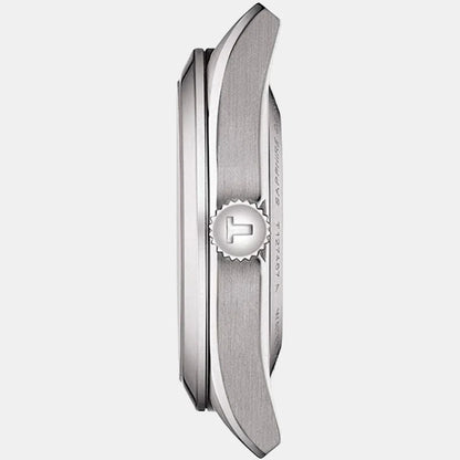 Tissot Gentleman Men Automatic Green Dial Analog Stainless Steel Watch T1274071109101