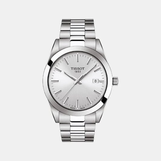 Tissot Gentleman Men Analog Stainless Steel Watch T1274101103100
