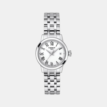 Tissot Classic Dream Women Quartz White Dial Analog Stainless Steel Watch T1292101101300