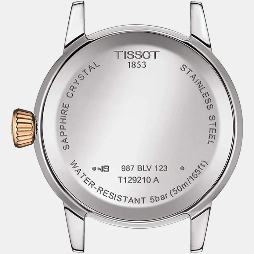Tissot Classic Dream Women Quartz White Dial Analog Stainless Steel Watch T1292102201300