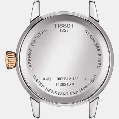 Tissot Classic Dream Women Quartz White Dial Analog Stainless Steel Watch T1292102201300