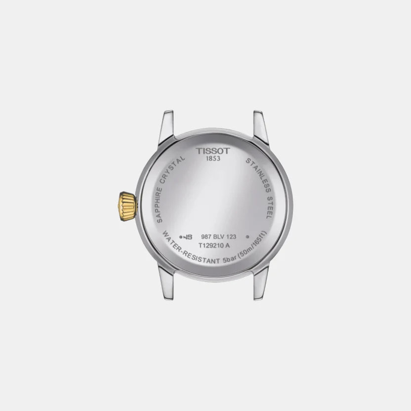 Tissot Classic Dream Women Quartz Silver Dial Analog Stainless Steel Watch T1292102203100