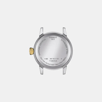 Tissot Classic Dream Women Quartz Silver Dial Analog Stainless Steel Watch T1292102203100