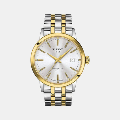Tissot Classic Dream Men Automatic Silver Dial Analog Stainless Steel Watch T1294072203101