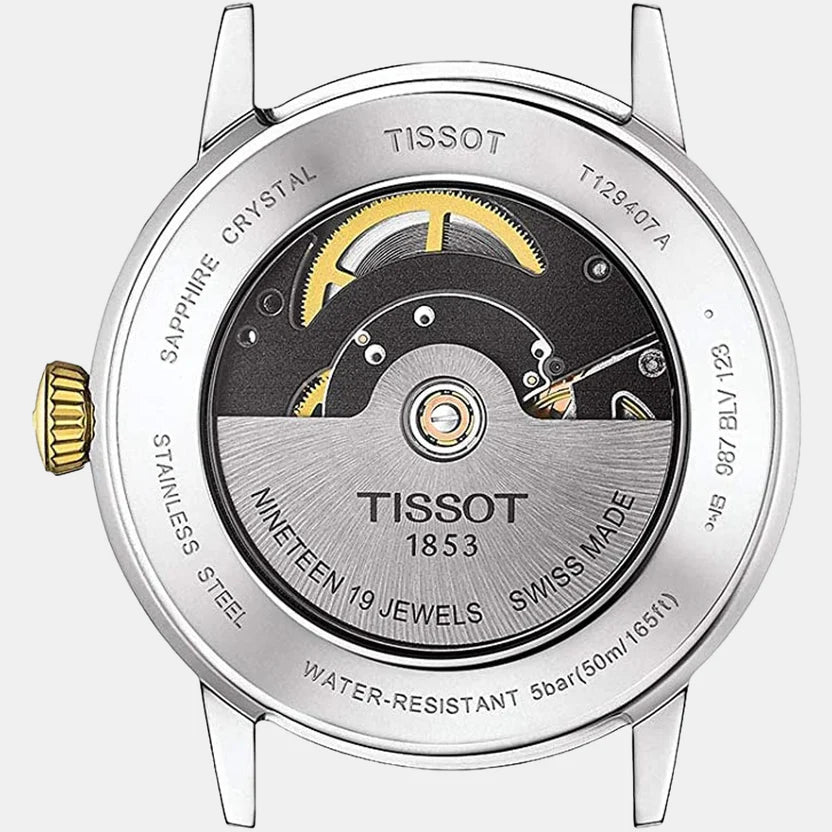 Tissot Classic Dream Men Automatic Silver Dial Analog Stainless Steel Watch T1294072203101