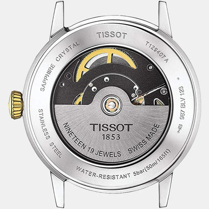 Tissot Classic Dream Men Automatic Silver Dial Analog Stainless Steel Watch T1294072203101