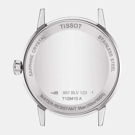 Tissot Classic Dream Men Quartz White Dial Analog Stainless Steel Watch T1294101101300