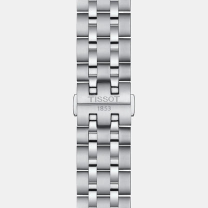Tissot Classic Dream Men Quartz White Dial Analog Stainless Steel Watch T1294101101300