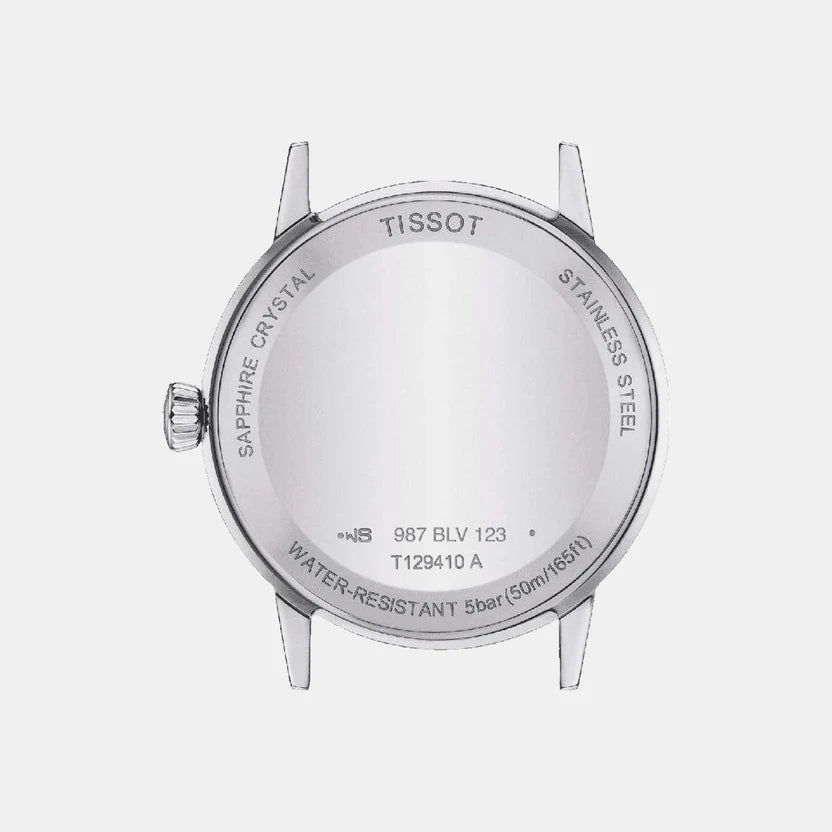 Tissot Classic Dream Men Quartz Silver Dial Analog Stainless Steel Watch T1294101103100