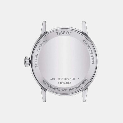 Tissot Classic Dream Men Quartz Silver Dial Analog Stainless Steel Watch T1294101103100