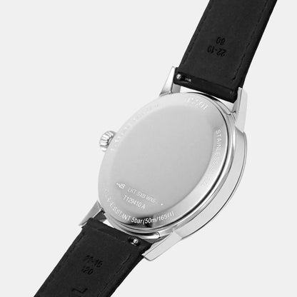 Tissot Classic Dream Men Quartz Black Dial Analog Leather Watch T1294101605300