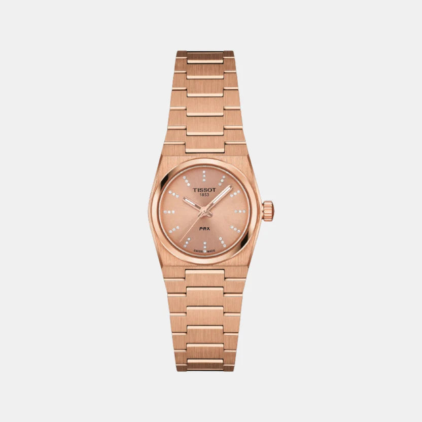 Tissot PRX Women Quartz Nude Dial Analog Stainless Steel Watch T1370103350600