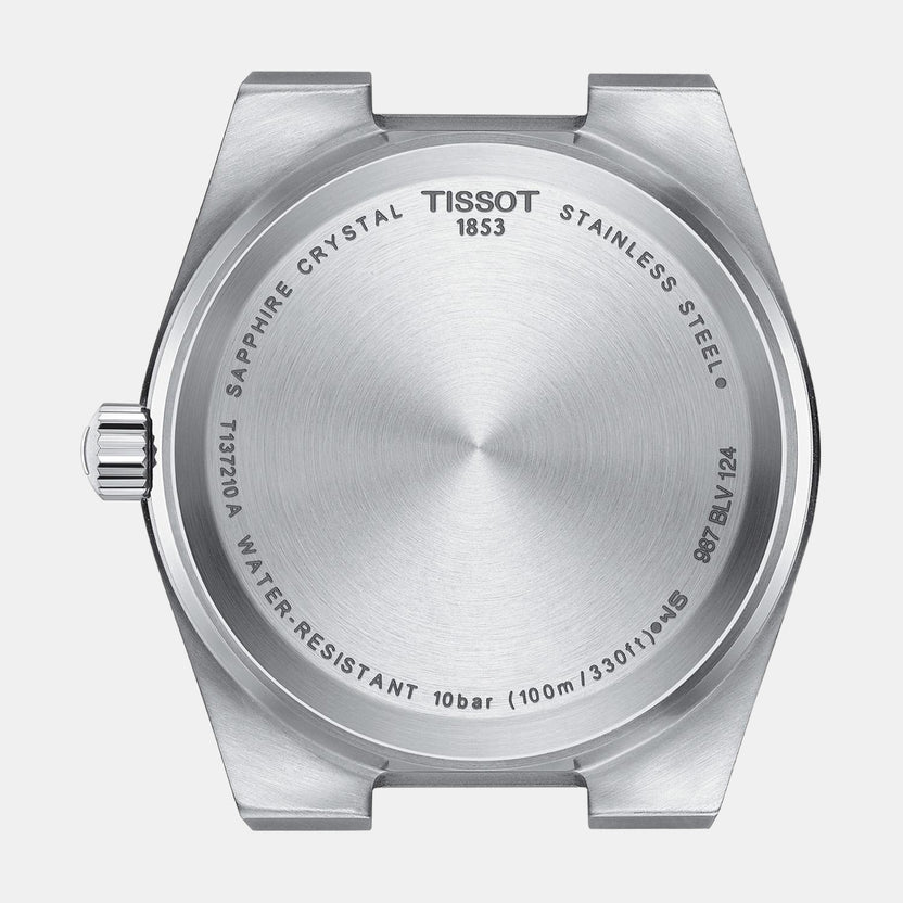 Tissot PRX Unisex Quartz Blue Dial Analog Stainless Steel Watch T1372101104100