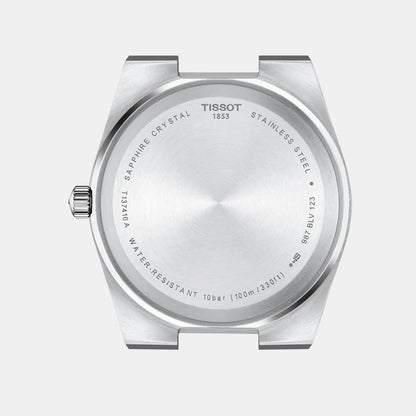 Tissot PRX Men Quartz Red Dial Analog Stainless Steel Watch - T1374101142100