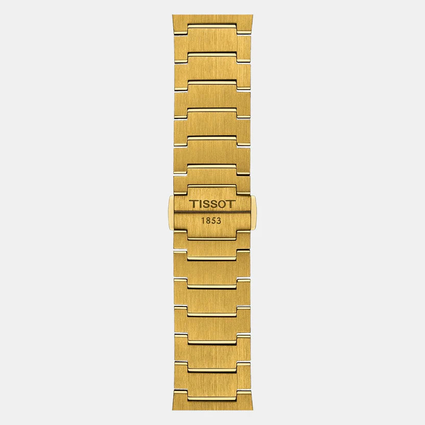 Tissot PRX Men Quartz Champagne Dial Analog Stainless Steel Watch-T1374103302100