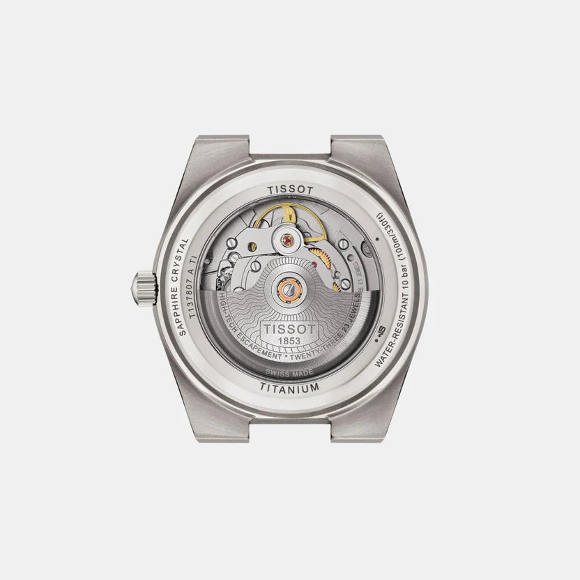 Tissot PRX Unisex Automatic Anthracite Dial Analog Titanium Watch T1378074406100
