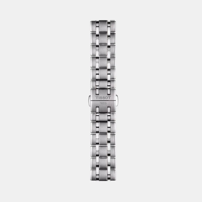 Tissot Chemin Des Tourelles Unisex Automatic Blue Dial Analog Stainless Steel Watch T1398361104800