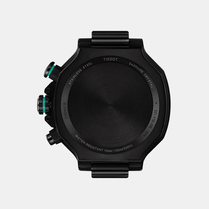 Tissot T-Race Men Quartz Black Dial Chronograph Silicone Watch T1414173705101