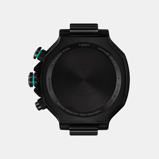 Tissot T-Race Men Quartz Black Dial Chronograph Silicone Watch T1414173705101