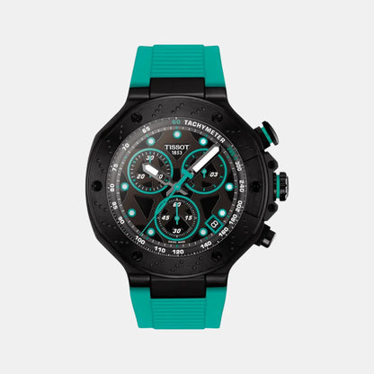 Tissot T-Race Men Quartz Black Dial Chronograph Silicone Watch T1414173705101