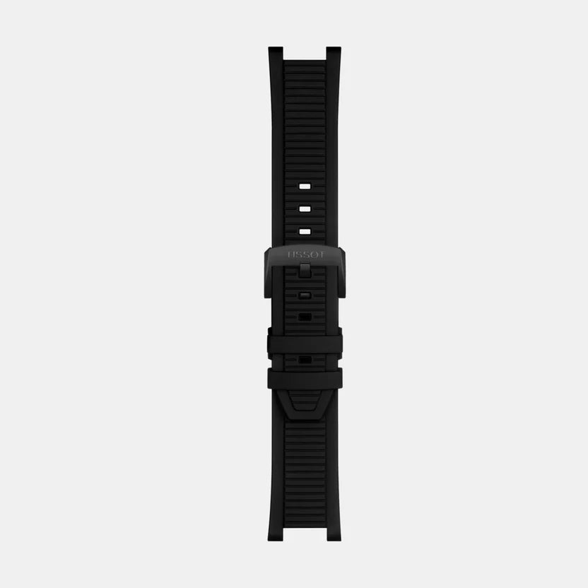 Tissot T-Race Men Quartz Dark Grey Dial Chronograph Silicone Watch T1414173706100