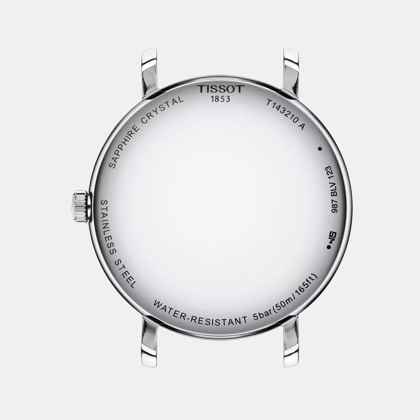 Tissot Everytime Women Quartz Silver Dial Analog Stainless Steel Watch T1432101103300