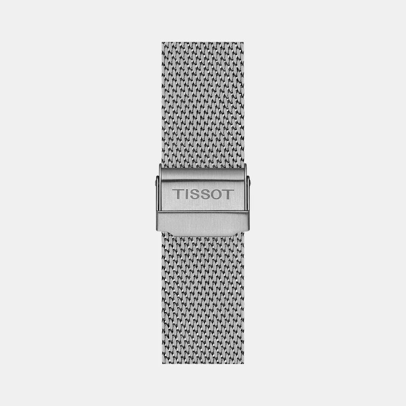 Tissot Everytime Men Quartz White Dial Analog Stainless Steel Watch T1434101101100