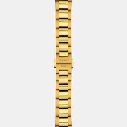 Tissot PR 100 Women Quartz Champagne Dial Analog Stainless Steel Watch - T1502103302100