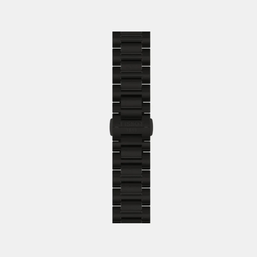 Tissot PRC 100 Solar Unisex Black Dial Analog Stainless Steel Watch T1514223305100