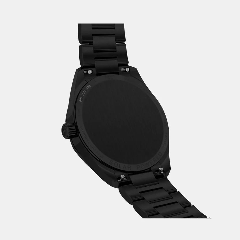 Tissot PRC 100 Solar Unisex Black Dial Analog Stainless Steel Watch T1514223305100