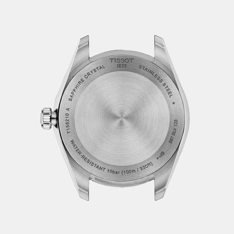 Tissot Ballade Women Quartz Ice Blue Dial Analog Stainless Steel Watch T1562101135100