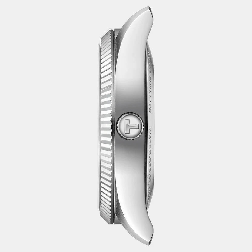 Tissot Ballade Men Automatic Silver Dial Analog Stainless Steel Watch T1564081103300
