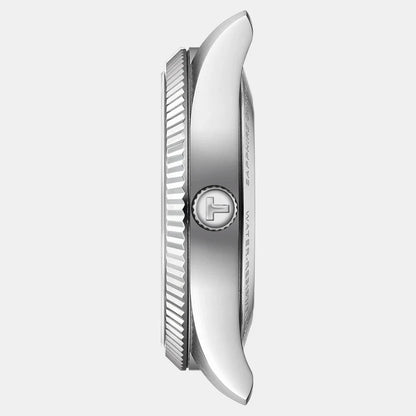 Tissot Ballade Men Automatic Silver Dial Analog Stainless Steel Watch T1564081103300