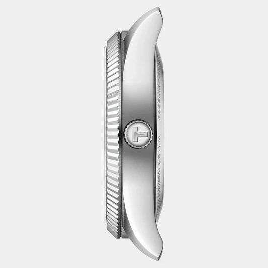 Tissot Ballade Men Automatic Silver Dial Analog Stainless Steel Watch T1564081103300