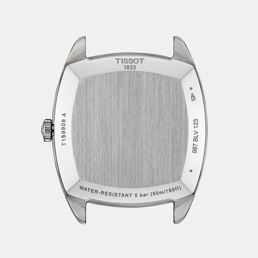 Tissot Stylist Men Quartz Blue Dial Analog Leather Watch T1599091604300