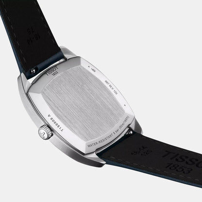 Tissot Stylist Men Quartz Blue Dial Analog Leather Watch T1599091604300