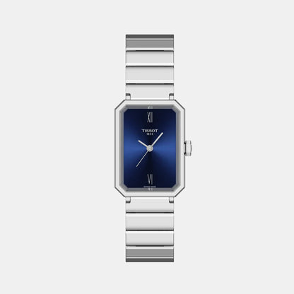Tissot SRV Women Quartz Blue Dial Analog Stainless Steel Watch T1601101104300