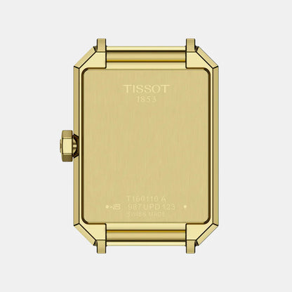 Tissot SRV Women Quartz Champagne Dial Analog Steel Watch T1601103302300