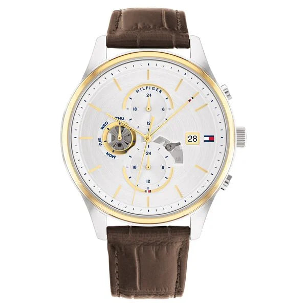 Tommy Hilfiger Silver Dial Quartz Analog Watch for Men ntth1710501