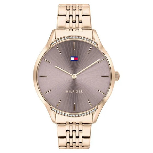 Tommy Hilfiger Quartz Analog Grey Dial Stainless Steel Strap Watch for Women ntth1782212