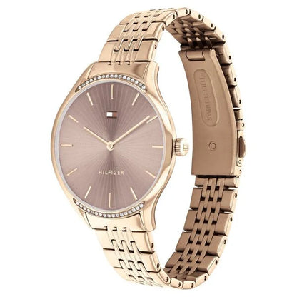 Tommy Hilfiger Quartz Analog Grey Dial Stainless Steel Strap Watch for Women ntth1782212
