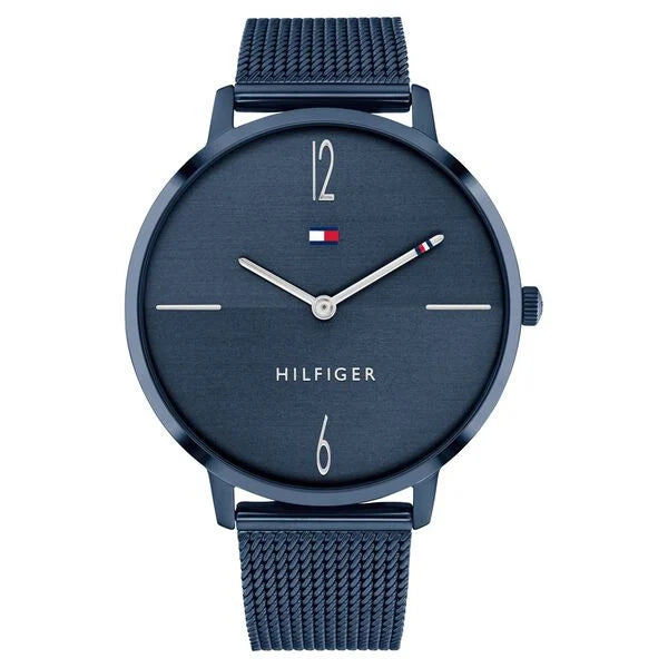 Tommy Hilfiger Quartz Analog Blue Dial Stainless Steel Strap Watch for Women ntth1782341