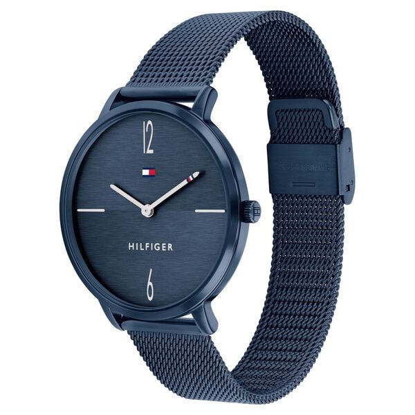 Tommy Hilfiger Quartz Analog Blue Dial Stainless Steel Strap Watch for Women ntth1782341
