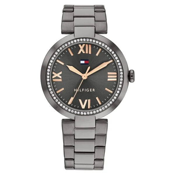 Tommy Hilfiger Quartz Analog Grey dial Stainless Steel Strap Watch for Women ntth1782630