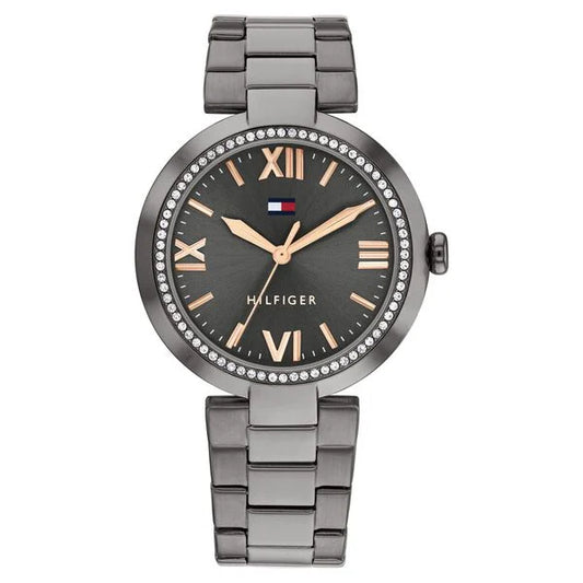 Tommy Hilfiger Quartz Analog Grey dial Stainless Steel Strap Watch for Women ntth1782630