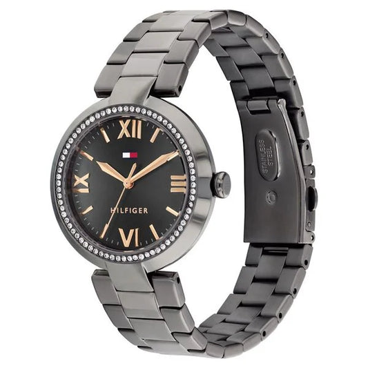Tommy Hilfiger Quartz Analog Grey dial Stainless Steel Strap Watch for Women ntth1782630