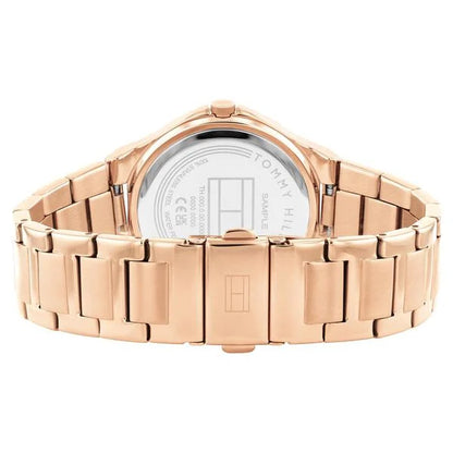 Tommy Hilfiger Quartz Analog Rose Gold Stainless Steel Strap for Women